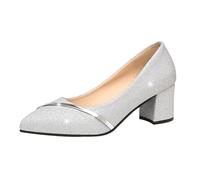 2026 Adolescenti Ragazze Estate Bocca Frosted Moda A Punta Slingback Tacchi Piattaforma Brevetto Traspirante Matrimonio Ospite Comfort Intervista Donne Scarpe da Corte Tacco a Blocco Cinturino alla