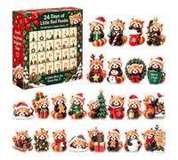 2026 Advent Calendarr - 2D Acrylic Animal Christmas Countdown Decor | Count Down To The Holidays With 2026 Advent Calendarr Featuring 24 Days Of Festive 2D Flat Acrylic Animal Hanging Ornaments