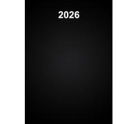 2026: Agenda 2026 semainier avec heure | Planificateur Hebdomadaire Français, 12 mois | 1 semaine sur 2 pages avec heure | Grand format a4