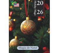 2026 Agenda Holiday Magic | 2026 Planner: Magia de Natal