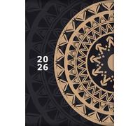 2026: Agenda Settimanale Con Orari | 1 Settimana Su 2 Pagine | Formato A4 21x29,7 cm | 12 Mesi Weekly Planner Grande | Calendario Appuntamenti | ... | Vista Verticale Planning | mandala elegante