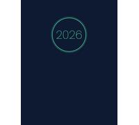 2026 All-in-One Daily Diary: Productivity Planner with Lined Pages, Calendar, Goals & Password Record