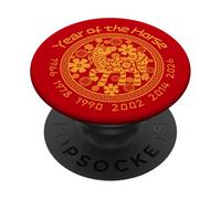 2026 Anno del cavallo PopSockets PopGrip Adesivo