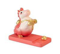 2026 Anno questo supporto per telefono in resina cavallo con simbolo della ricchezza portafortuna e design forte Aggiornamenti del supporto per cellulare per supporto per telefono Lucky Horses