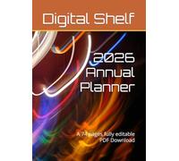 2026 Annual Planner: A 74 pages fully editable PDF Download