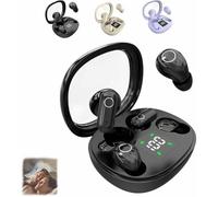 2026 Auricolari Bluetooth Ultra Mini, confezione da 2, auricolari semi-in-ear per dormire con display a LED e microfono con cancellazione del rumore