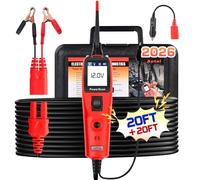 2026 Autel PowerScan PS100 Tester Circuiti Auto, Strumento Sonda Circuiti Alimentazion, Rilevatore Cortocircuiti Elettrici 12-24V, Resistenza Corrente CA/CC, Ciclo Lavoro & Prolunga 6M per Auto al 99%