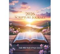 2026 Bible Study Journal: 390 Pages for Daily Reflection & Prayer