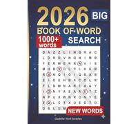 2026 Big Book of Word Search 1000+ Words Large Print: Relaxing Word Search Puzzle Book for Adults and Seniors | Large Print and Anti Eye Strain | Giant and Fun Word Find for Adults