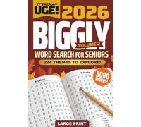 2026 Biggly Word Search for Seniors-Vol. 2: 224 Themed Word Puzzles Featuring 5000 Words for Relaxing Puzzle Sessions!