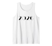 2026 Buon Anno Nuovo Art Deco Canotta