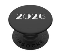 2026 BUON ANNO NUOVO ART DECO PopSockets PopGrip Adesivo