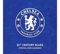 2026 CALENDAR CHELSEA FC LEGENDS MONTH TO VIEW SQUARE WALL CALENDAR OFFICIAL PRODUCT