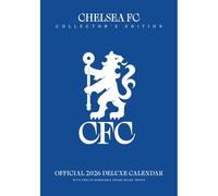 2026 CALENDAR CHELSEA FC MONTH TO VIEW A3 DELUXE WALL CALENDAR OFFICIAL PRODUCT