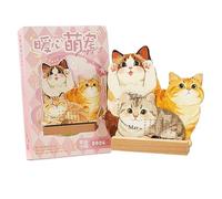 2026 Calendar Desk - Cute Cats Dogs Pattern Planning Planning Planner,12 Month Desk Calendar 2026 | For Appointment Bedroom Compact Size That Allows It To Fit Fridge Apartment Classroom Meeting Room