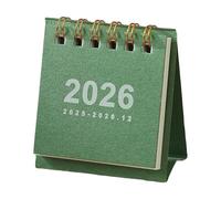 2026 Calendar Desk, Everyday Scheduler Pad, with Ample Writing Space, Paper Planning Organizer, Clean Layout Design, for Workplace School Home Dorm Classroom Use, 2.56x2.76x1.18 Inches