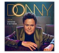 2026 CALENDAR DONNY OSMOND MONTH TO VIEW SQUARE WALL CALENDAR OFFICIAL PRODUCT