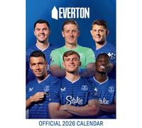 2026 CALENDAR EVERTON FC MONTH TO VIEW A3 WALL CALENDAR OFFICIAL PRODUCT