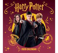 2026 CALENDAR HARRY POTTER MONTH TO VIEW SQUARE WALL CALENDAR OFFICIAL PRODUCT