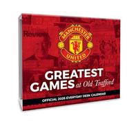 2026 CALENDAR MANCHESTER UNITED FC PAGE A DAY DESK BLOCK OFFICIAL PRODUCT