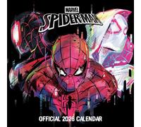 Spider-Man Quadrato Calendario 2026, Compleanno,Natale,Regalo,Ufficiale