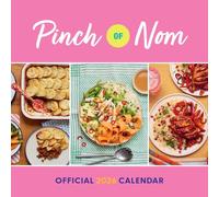 2026 CALENDAR PINCH OF NOM MONTH TO VIEW SQUARE WALL CALENDAR OFFICIAL PRODUCT