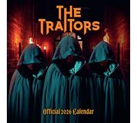 2026 CALENDAR THE TRAITORS MONTH TO VIEW SQUARE WALL CALENDAR OFFICIAL PRODUCT