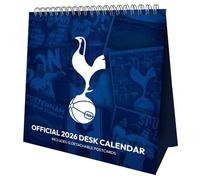 2026 CALENDAR TOTTENHAM HOTSPUR FC MONTH TO VIEW POSTCARD DESK EASEL OFFICIAL PRODUCT