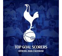 2026 CALENDAR TOTTENHAM HOTSPUR LEGENDS MONTH TO VIEW SQUARE WALL CALENDAR OFFICIAL PRODUCT