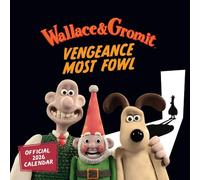 2026 CALENDAR WALLACE AND GROMIT MONTH TO VIEW SQUARE WALL CALENDAR OFFICIAL PRODUCT