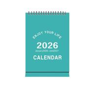 2026 calendario 2026 Desk Calendar Monthly Planner Mini Creative Portable Coil For home Office Use 2026 calendario mensile(Groen)