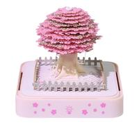 2026 Calendario 3D - Notepad Di Scultura Degli Alberi, Decorazione Creativa Da Tavolo, Ornamento Da Scrivania Robusto, Design Moderno Unico | Calendario Decorativo Per La Biblioteca Della Biblioteca D