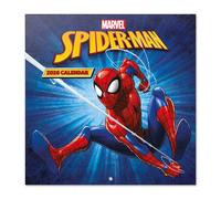 2026 Calendario Parete 30x30 CM Marvel Deadpool Spider-Man Comics Bambini Camera