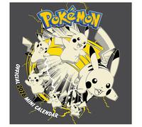 2026 Calendario Parete Pokemon Mini 18x18 CM Pikachu Cameretta Bambini