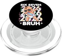 2026 Capodanno Baby Six Seven Bruh Divertente Cool Dabbing PopSockets PopGrip per MagSafe