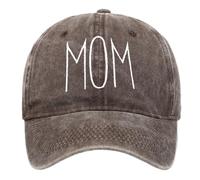 2026 Cappello da baseball stampato ricamato della mamma della mamma per realizzare il vecchio berretto, caffè, Taglia unica