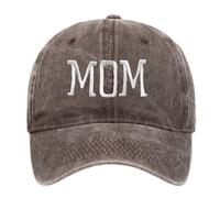 2026 Cappello da baseball stampato ricamato della mamma della mamma per realizzare il vecchio berretto, caffè, Taglia unica