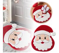 2026 Carini tappetini natalizi antiscivolo per un piacere festivo! Doppio tappetino da bagno per dare una calda decorazione (A, taglia unica)