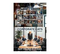 2026 Cat Calendar | Yearly Monthly Wall Calendar | Family Planner Organizer Scheduling Tool Desktop Fridge Bedroom Living Room Kitchen