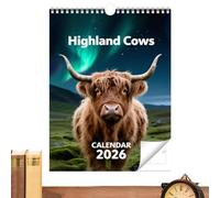 2026 Cattle Calendar - 12 Month Giftable Home Office Planner, Family Planner Cattle Nature Calendar | Family Planners Cattles Nature Calendars For Animal Lovers Adults Familys Women Men