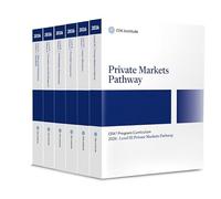 2026 Cfa Program Curriculum Level III Private Markets Pathway
