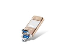 2026 Chiavetta USB compatibile con iPhone 128GB/64GB/32GB, Memory Stick USB a forma di C 4 in 1, Chiavetta per foto, Archiviazione est