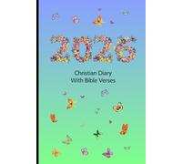 2026 Christian Diary with Bible Verses: 6" x 9" Planner, A Week to View, Weekly Scriptures, Space for Appointments, Renewals, Reminders, Birthdays, Reflection & Weekend Plans (Blue)