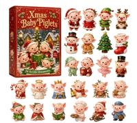 2026 Christmas Pig Countdown Calendar - 24 Day Pig Advent Box