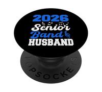 2026 Classe di marito della band senior 2026 Laurea dei genitori PopSockets PopGrip Adesivo