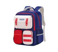 2026 Cloud Reduced Burden Borsa Scuola Primaria 1 3 6 Grande Capacità Scomparto per Ragazzi Ragazze 5 10 Anni, Colore: rosso, M, Zainetto