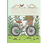 2026 Coloring Book Planner: 12 month holiday themed coloring pages with monthly and weekly planning pages 8.5x11 soft cover