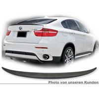 2026 Compatibile con BMW X6 Spoiler Posteriore Alette Tip P-Still Lippe Nero
