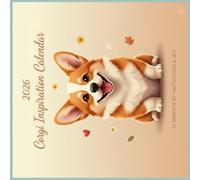 2026 Corgi Inspiration Calendar: 12 Months of Motivation and Joy