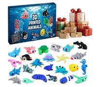 2026 Countdown Calendar Sea Animal Fidget Toy Collectible Advent
